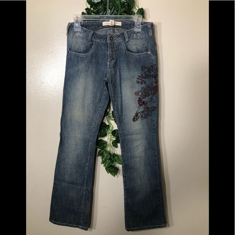 Y2K💙Ecko Red flare jeans